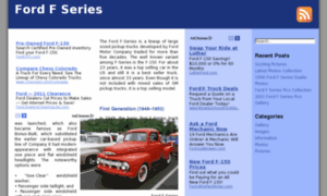 Fordfseries.org thumbnail
