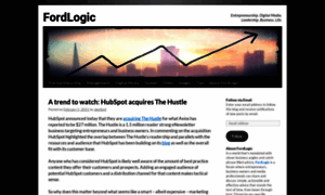 Fordlogic.com thumbnail