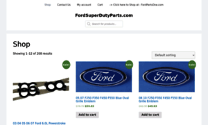 Fordsuperdutyparts.com thumbnail