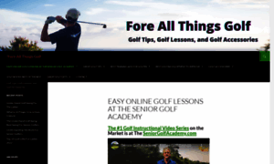 Foreallthingsgolf.com thumbnail