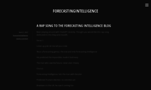 Forecastingintelligence.org thumbnail