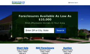 Foreclosurefortunes.net thumbnail