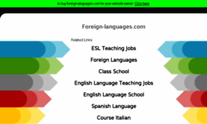 Foreign-languages.com thumbnail