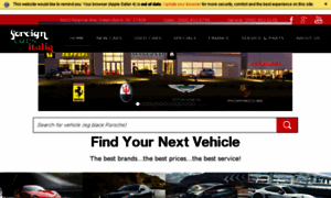Foreigncarsitalia.calls.net thumbnail