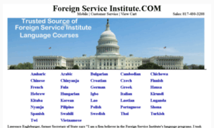 Foreignserviceinstitute.com thumbnail