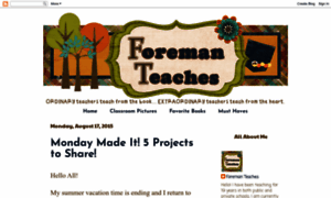 Foremanteaches.blogspot.com thumbnail