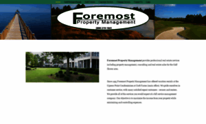 Foremostpropertymanagement.com thumbnail