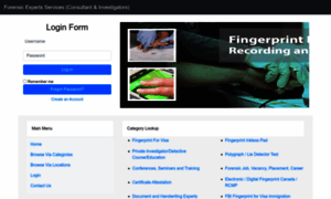 Forensic-fingerprint-handwriting-expert.com thumbnail