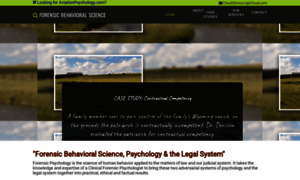 Forensicbehavioralscience.com thumbnail