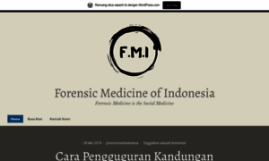 Forensicmedindonesia.wordpress.com thumbnail