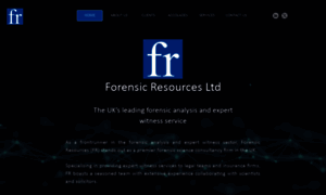 Forensicresources.co.uk thumbnail