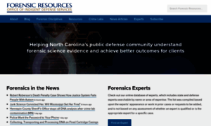 Forensicresources.org thumbnail