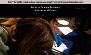 Forensicscienceacademy.org thumbnail