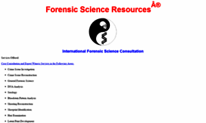 Forensicscienceresources.com thumbnail