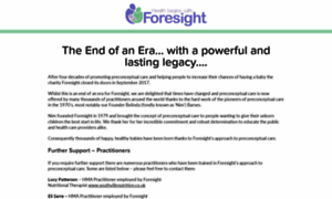 Foresight-preconception.org.uk thumbnail