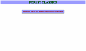 Forest-classics.net thumbnail