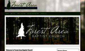 Forestareabaptist.com thumbnail