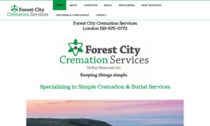 Forestcitycremation.com thumbnail