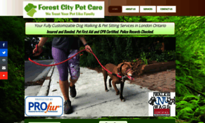 Forestcitypetcare.ca thumbnail