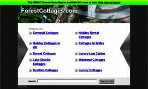 Forestcottages.com thumbnail