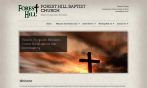 Foresthillbaptist.org thumbnail