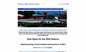 Foresthillsswimclub.weebly.com thumbnail