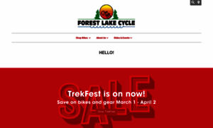 Forestlakecycleskate.com thumbnail