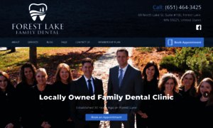 Forestlakefamilydental.com thumbnail