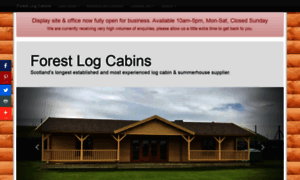 Forestlogcabins.com thumbnail