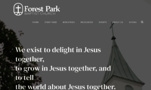 Forestparkbaptist.org thumbnail