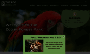 Forestparkzoo.org thumbnail