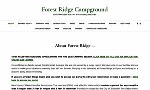 Forestridgecampground.com thumbnail