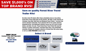 Forestriver-traveltrailer.com thumbnail