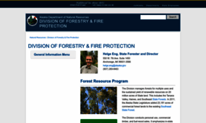 Forestry.alaska.gov thumbnail