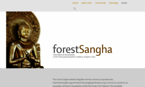 Forestsangha.org thumbnail