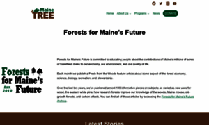 Forestsformainesfuture.org thumbnail