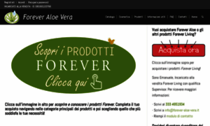 Forever-aloe-vera.it thumbnail