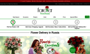 Forever-florist-russia.com thumbnail