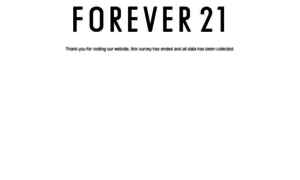Forever21survey.com thumbnail