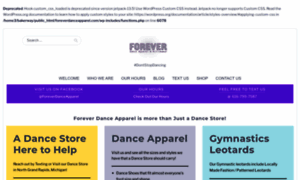 Foreverdanceapparel.com thumbnail