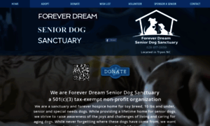 Foreverdreamseniordogsanctuary.org thumbnail