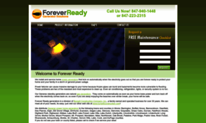 Foreverreadygenerators.com thumbnail