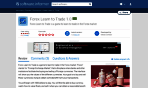 Forex-learn-to-trade.software.informer.com thumbnail