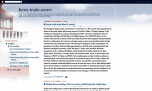 Forex-trade-secret.blogspot.com thumbnail