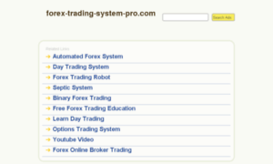 Forex-trading-system-pro.com thumbnail