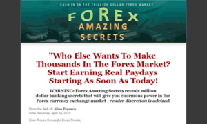 Forexamazingsecrets.com thumbnail