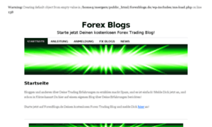 Forexblogs.de thumbnail