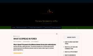 Forexbrokersinfo.com thumbnail