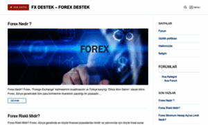 Forexdestek.net thumbnail