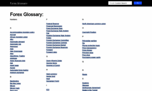 Forexglossary.com thumbnail